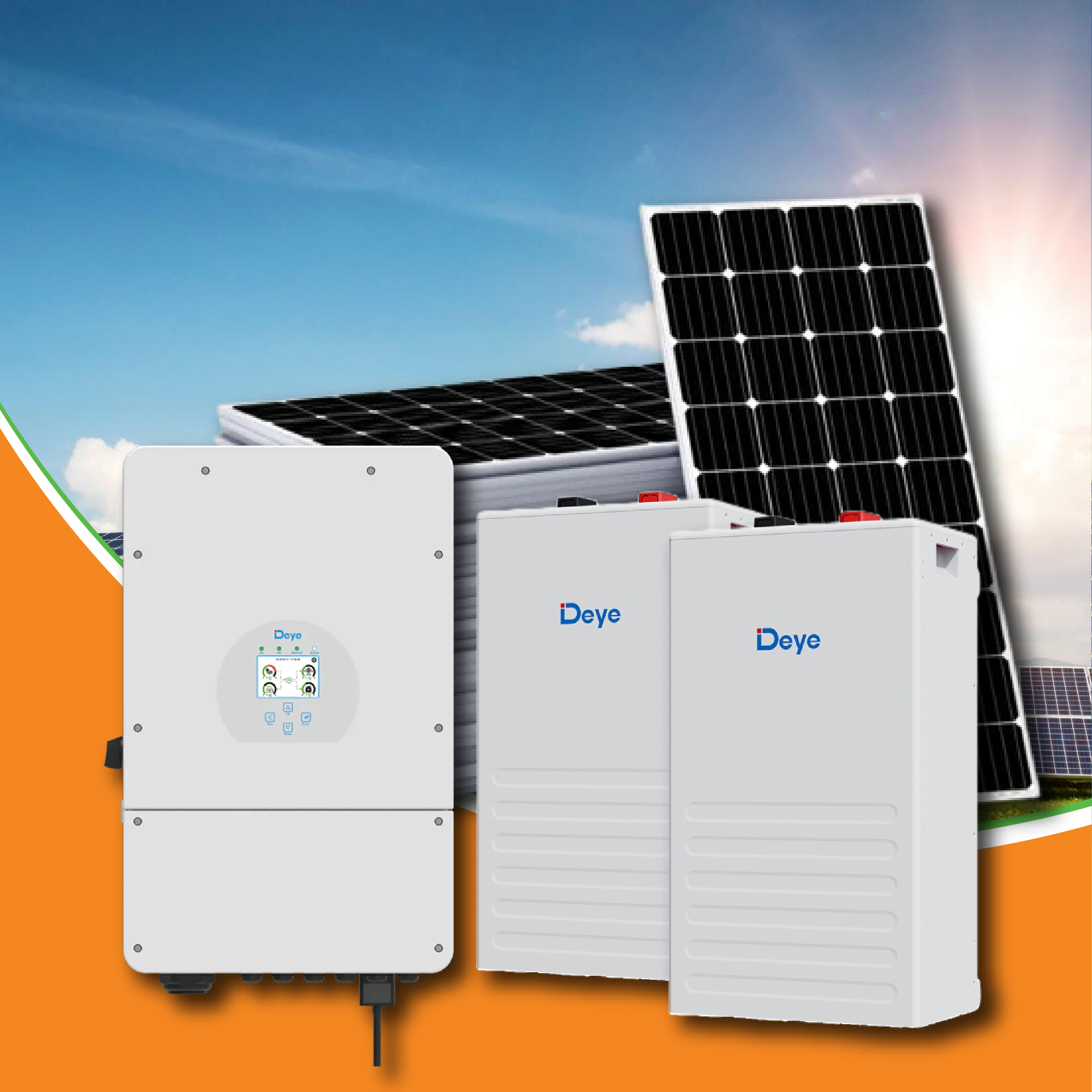 Deye 20kW 3 Phase Solar System Package